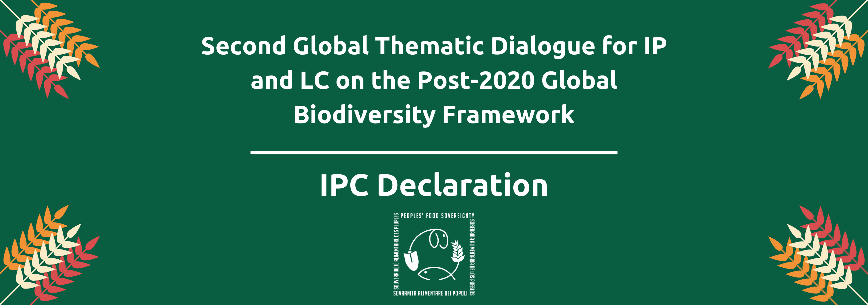 second-global-thematic-dialogue-for-indigenous-peoples-and-local-communities-on-the-post-2020-global-biodiversity-framework